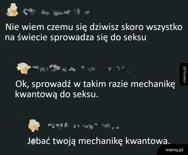 Wszystko sprowadza się do jednego