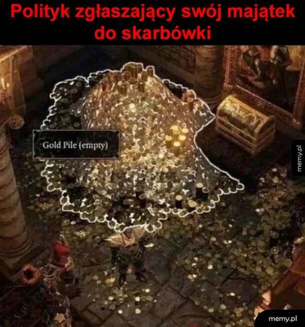 Zeznania majątkowe be like