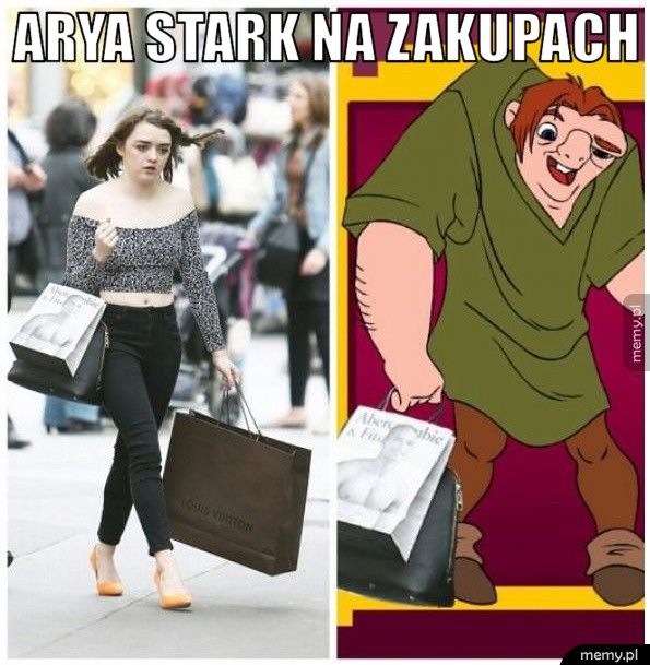 Arya Stark na zakupach 