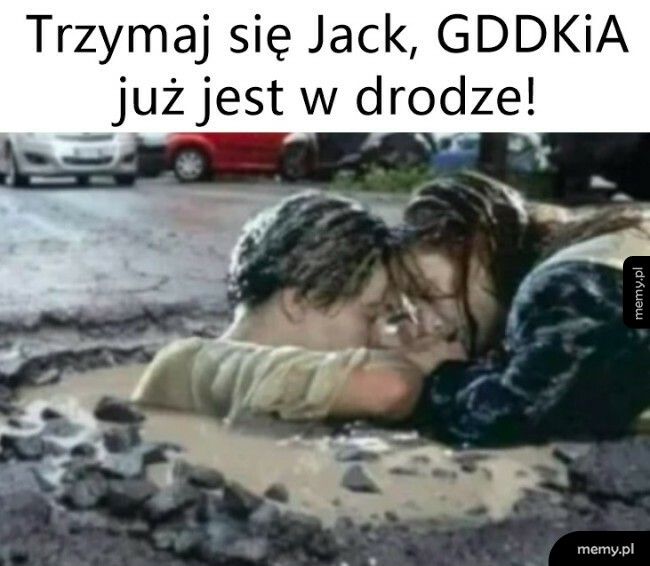 Dziury na drodze