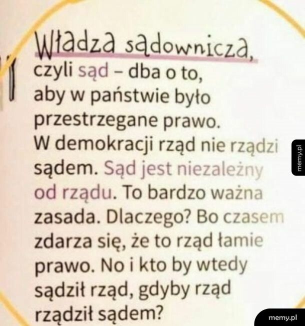 Z naciskiem na "demokracji".