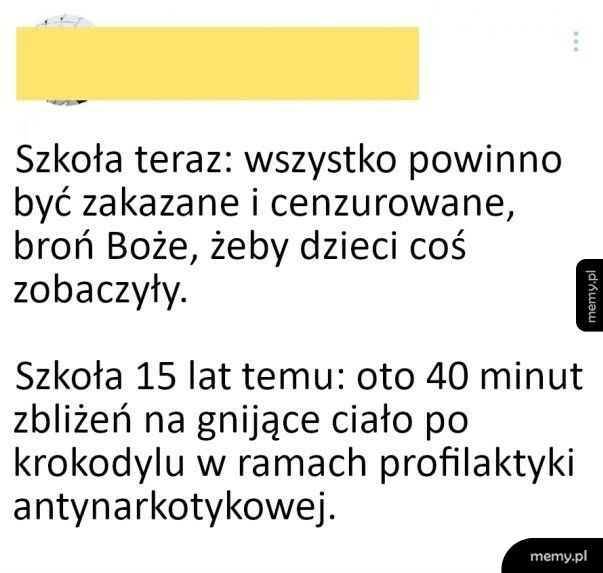 Kiedyś vs. Dziś