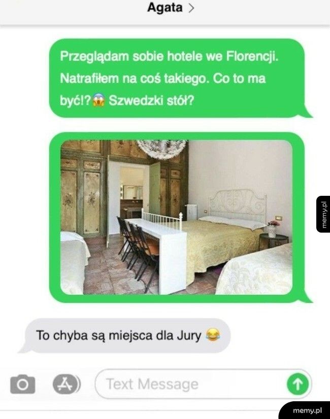 Dziwny pokój hotelowy