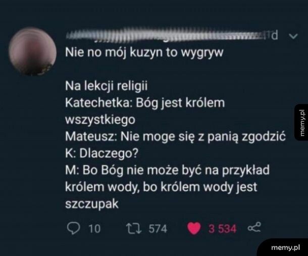 Mój kuzyn to wygryw