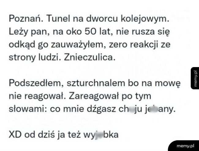 Znieczulica wśród ludzi