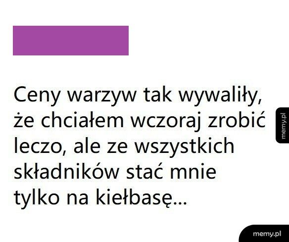 Ceny warzyw