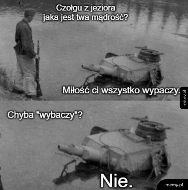 Czołg z jeziora