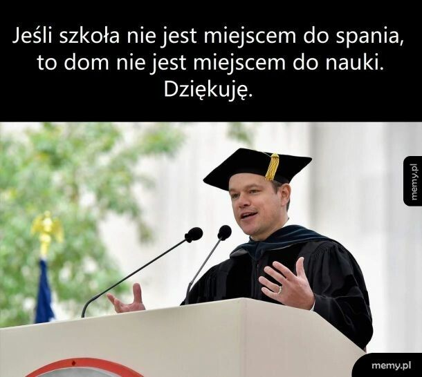 Odpowiedź na tekst nauczyciela