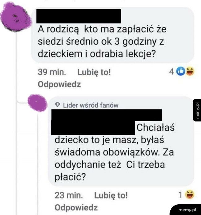 Problemy niektórych rodziców