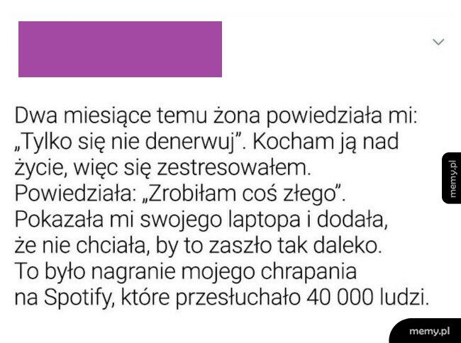 Zły uczynek żony