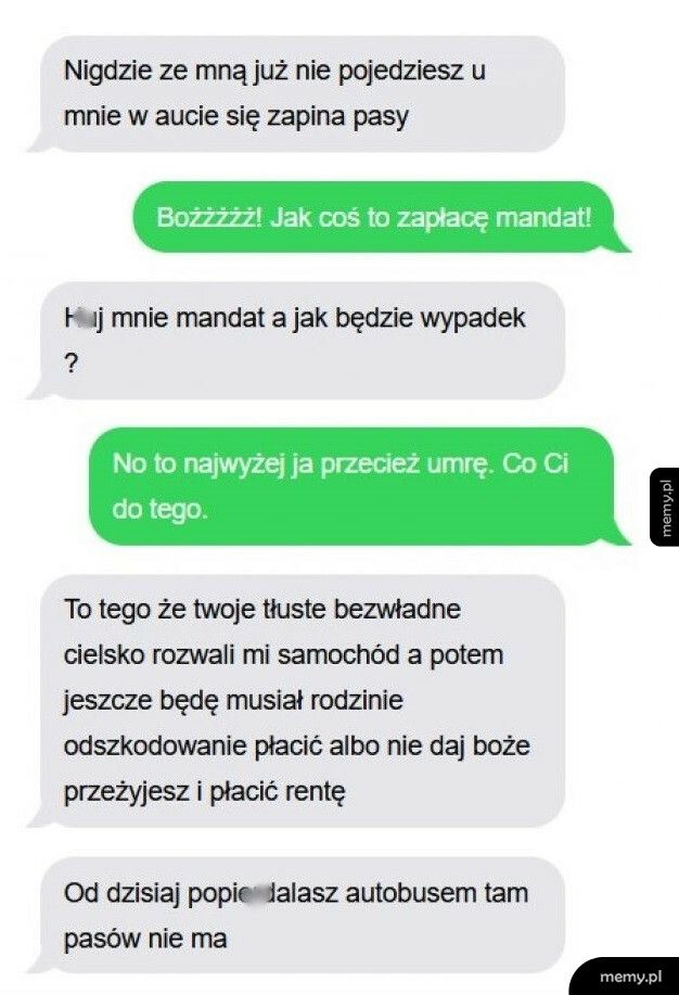 Kłótnia o pasy