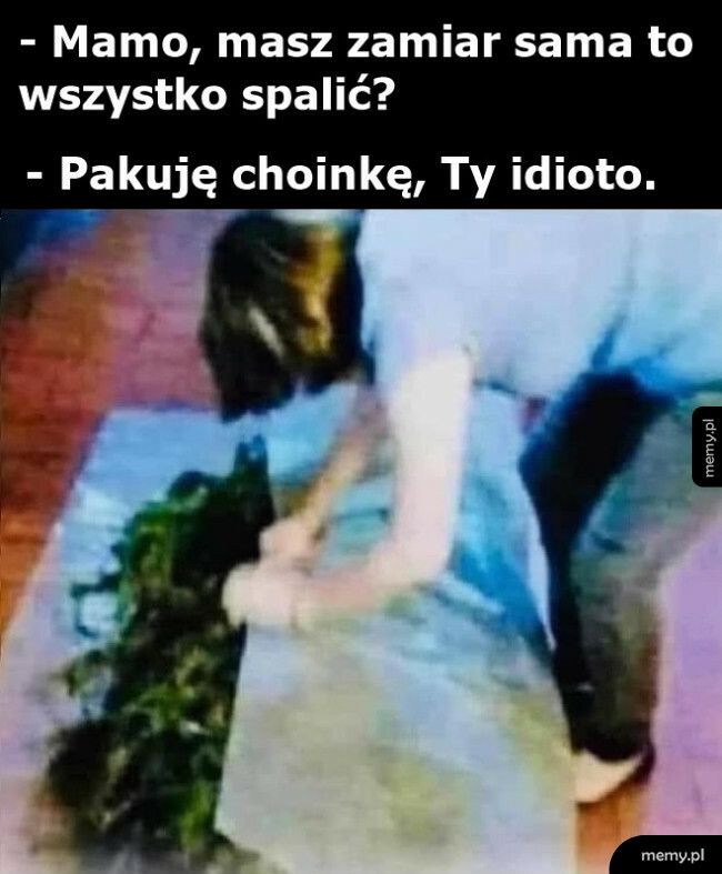 Skręcanie choinki