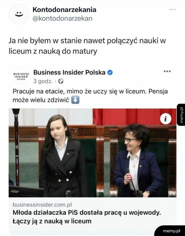 Ciekawe czy ta praca była po znajomości, bo coś mi się wydaje że to tak wygląda