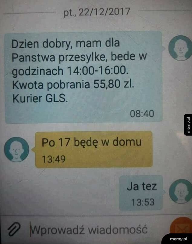 Przesyłka do odebrania