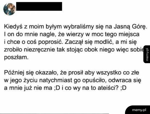 I co wy na to ateiści?