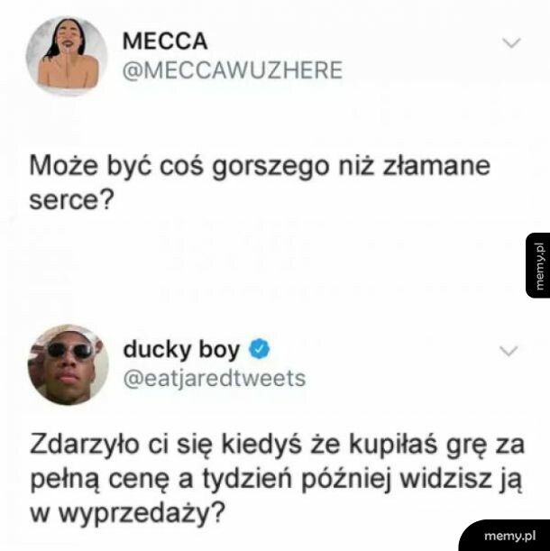 Co gorszego?