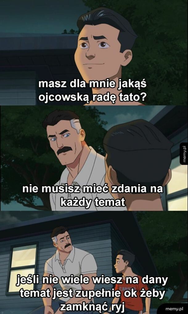 Nie musisz mieć zdania na każdy temat