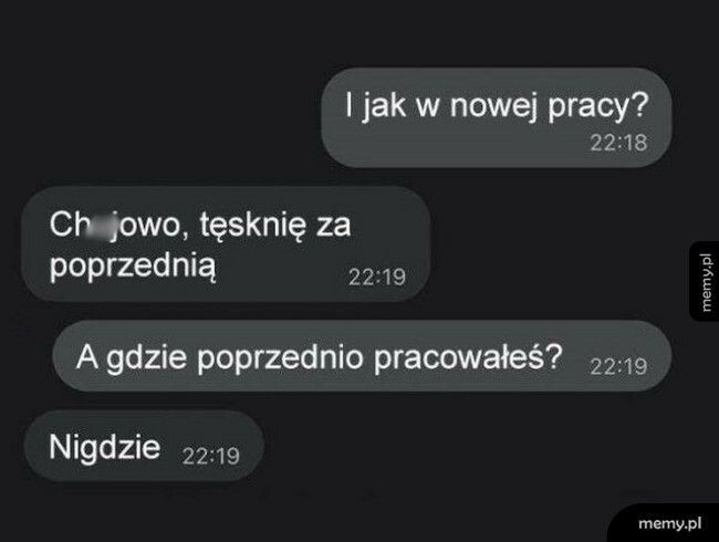 Nowa praca