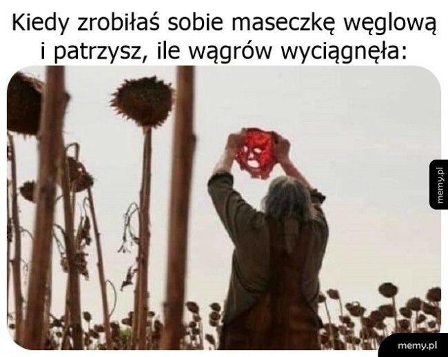 Maseczka węglowa