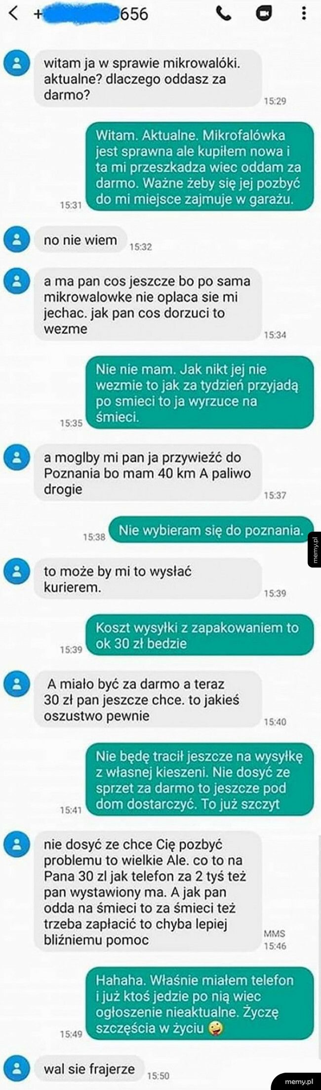 Mikrofalówka za darmo