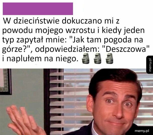 Deszczyk spadł