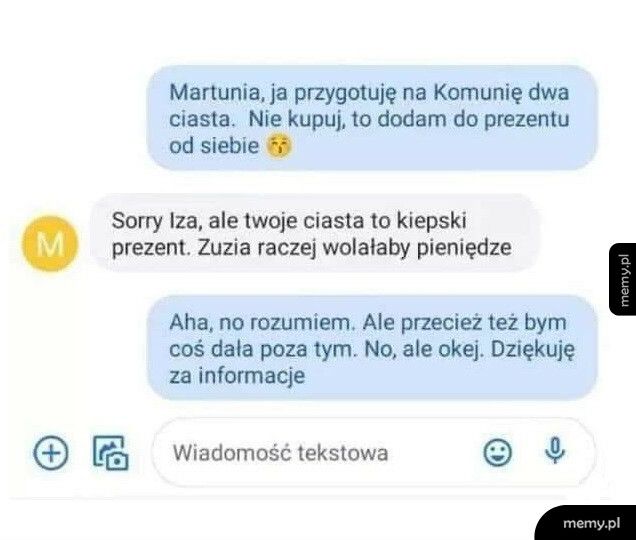 Ciasta na komunię