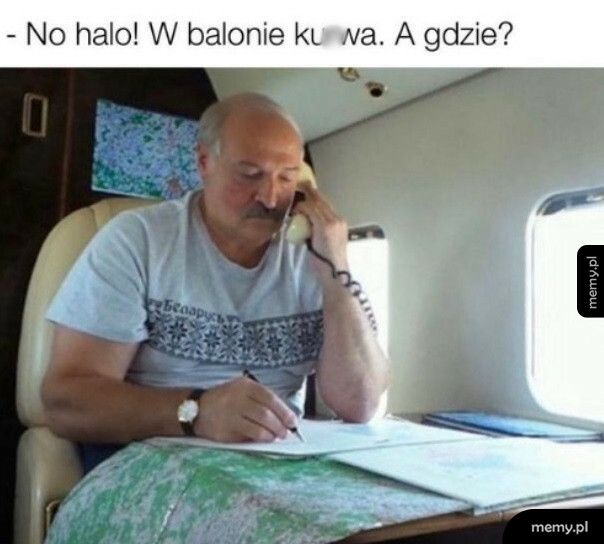 Białoruski balon szpiegowski