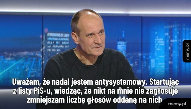 Antysystemowy do samego końca