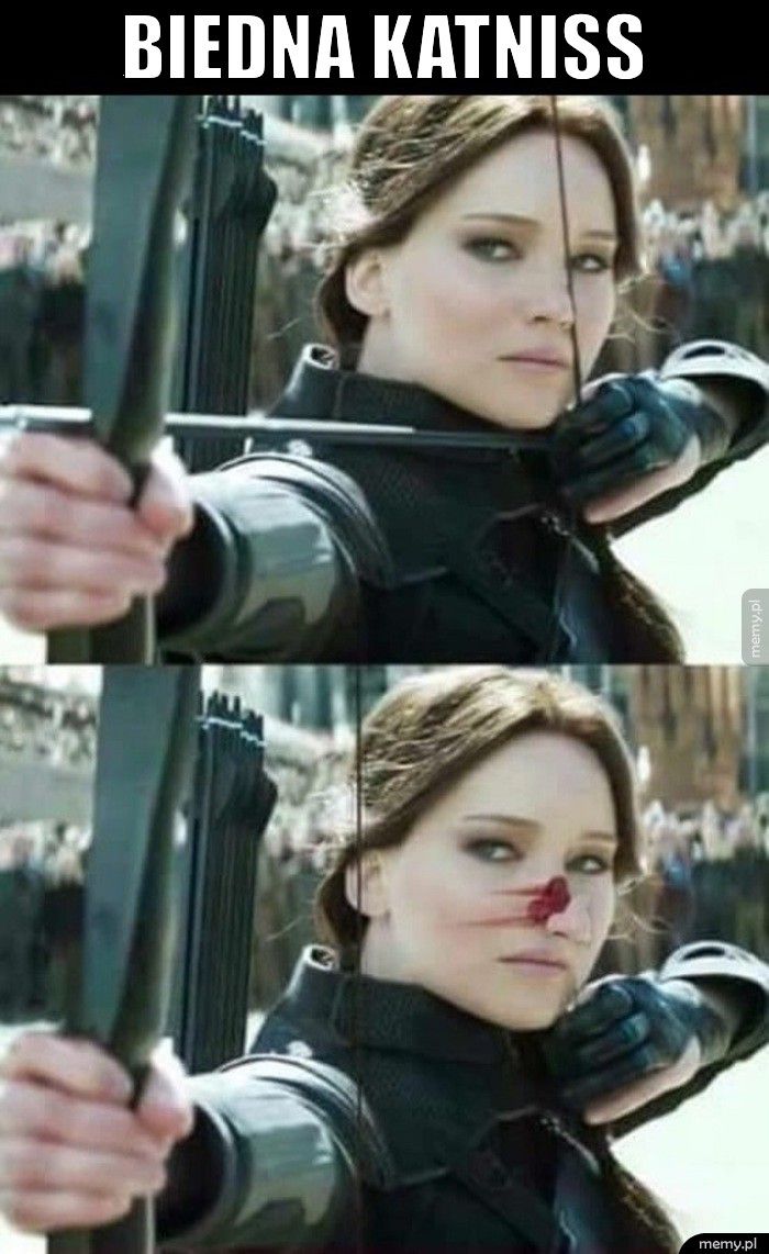 Biedna Katniss 