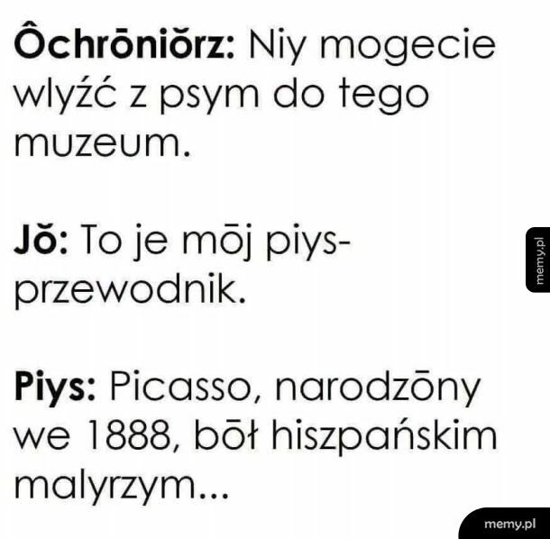 Pies przewodnik