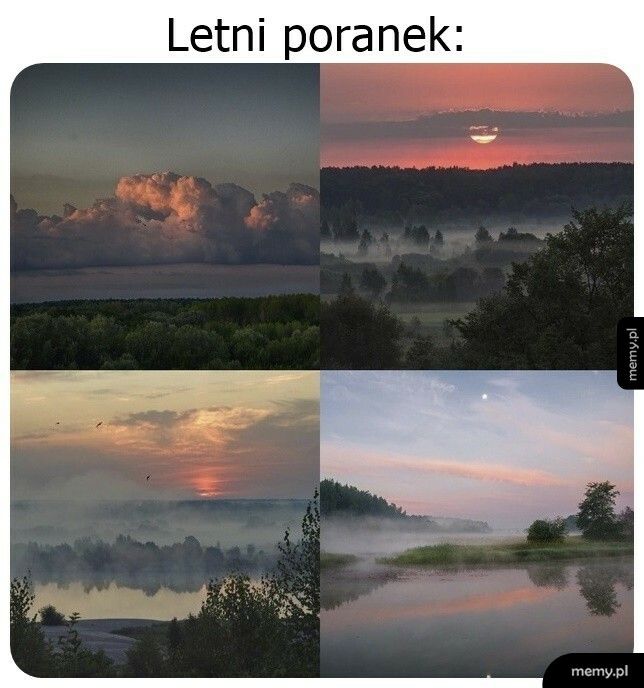 Letni poranek