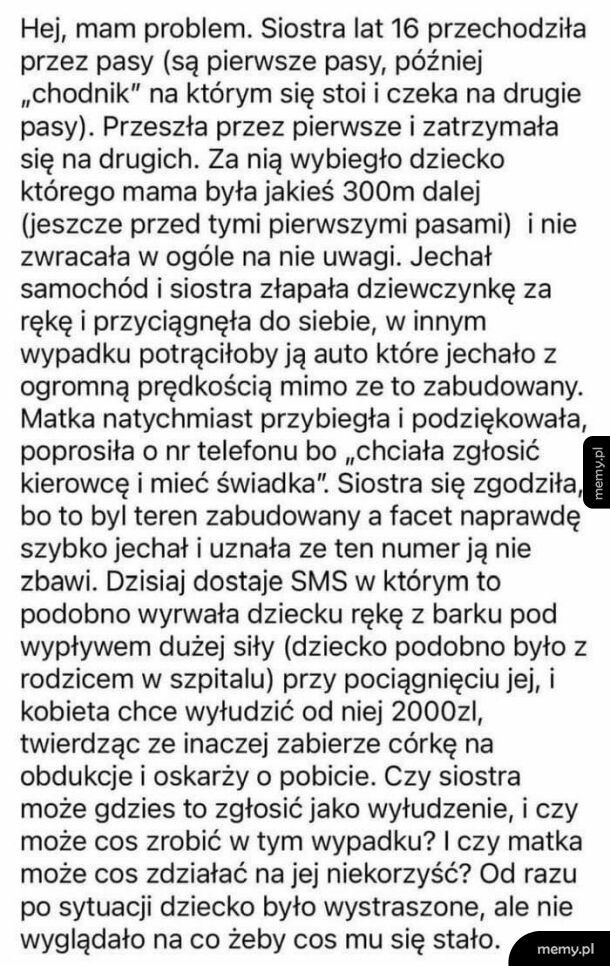 Kiedy chcesz być pomocny...