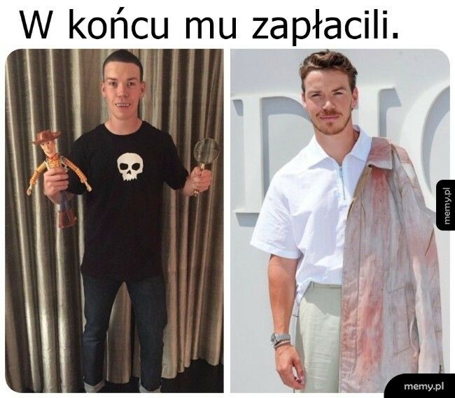 Dostał pieniądze