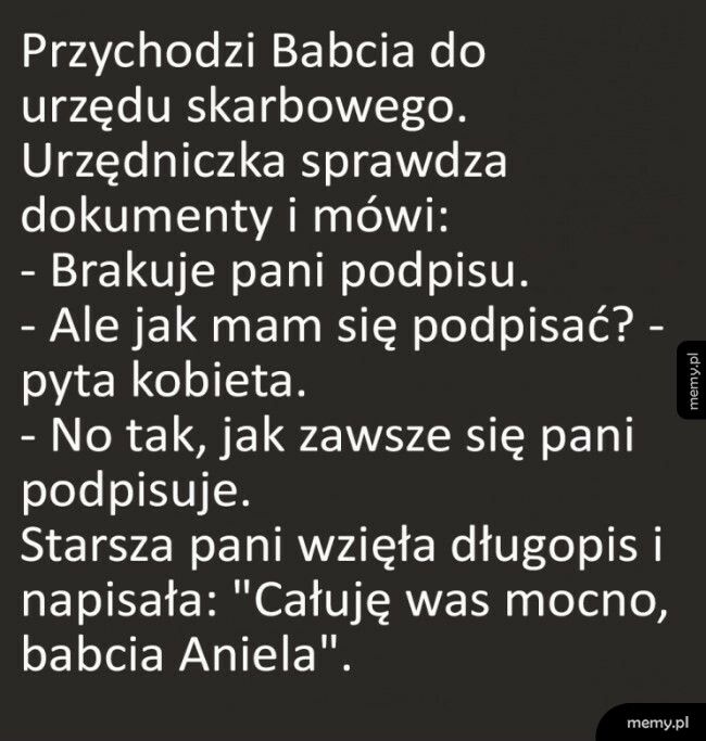 Prośba o podpis