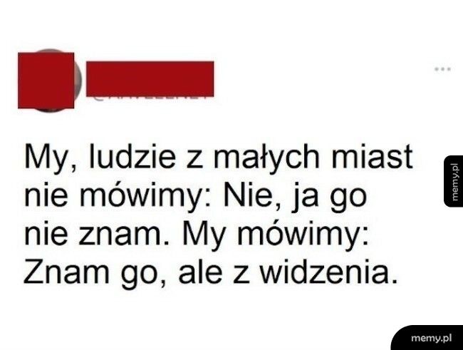 Ludzie z małych miast