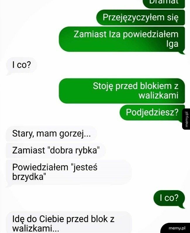 Kosztowne przejęzyczenie