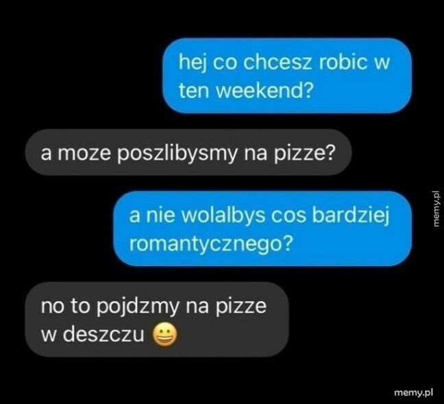 Romantyczne plany na weekend