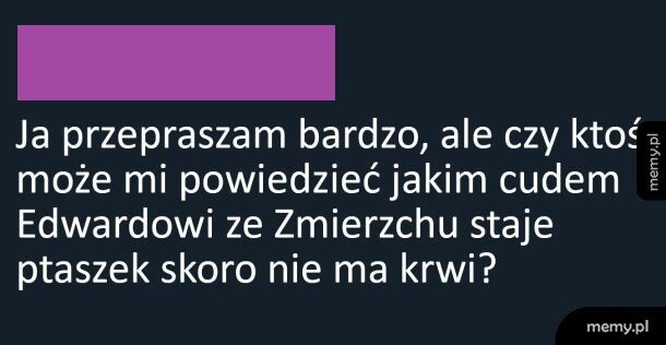 Bardzo dobre pytanie