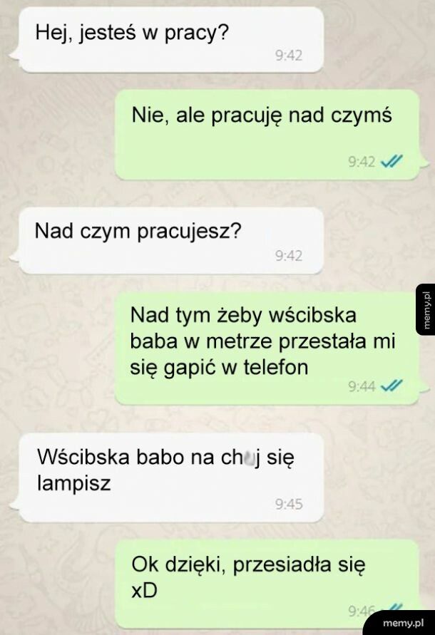 Wścibska baba