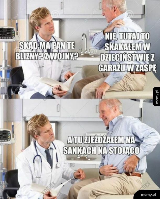 Skąd te blizny