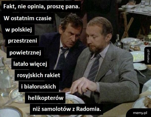 Fakt, nie opinia