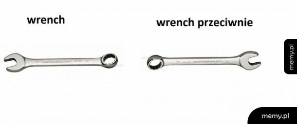 Wrench przeciwnie