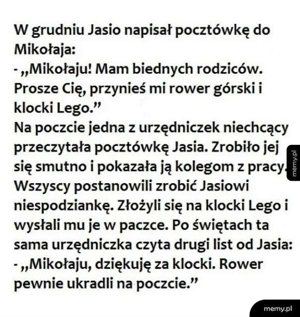 List do Mikołaja