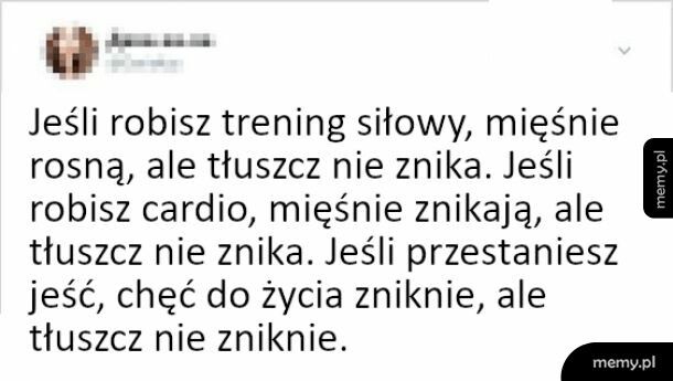 Kiedy chcesz pozbyć się tłuszczu