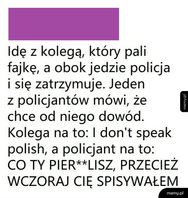 Spotkanie z policją