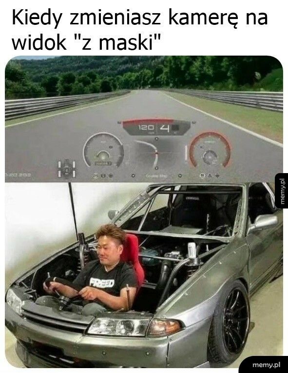 Widok z maski