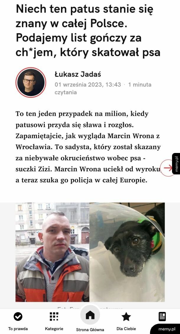 Może ktoś zna Marcinka?