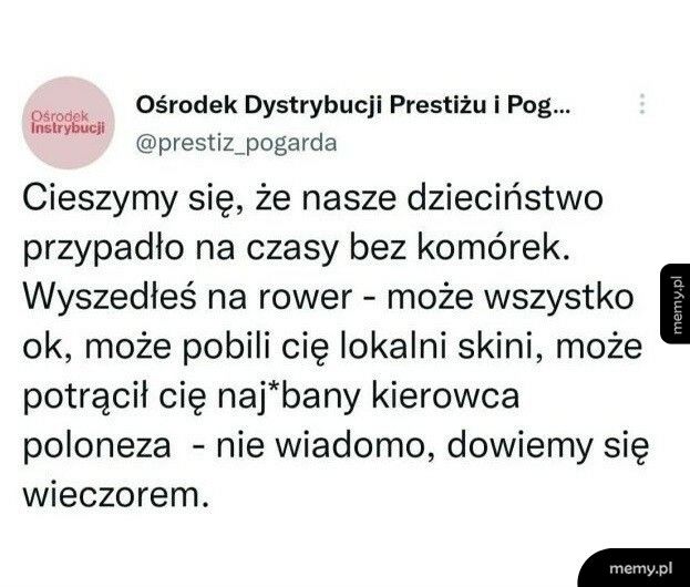 Dzieciństwo bez komórek