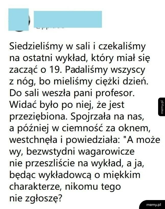 Ostatni wykład