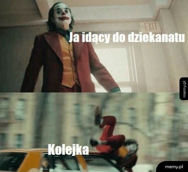 Kolejka do dziekanatu